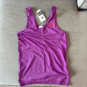 Adidas Women's Vibrant Purple Tank Top
